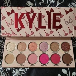 Kylie Cosmetics Pink and Brown Eyeshadow Palette Matte and Shimmer